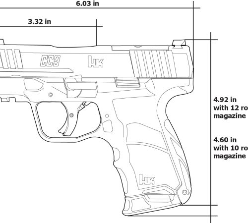 CC9-Measurements Heckler & Koch CC9